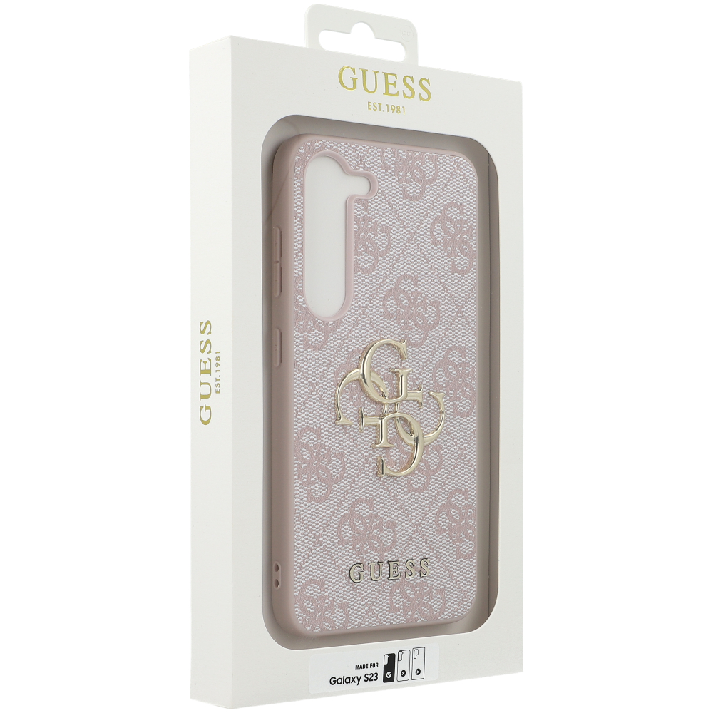 Ekskluzywne etui z Guess 4G Big Metal Logo dla Galaxy S23